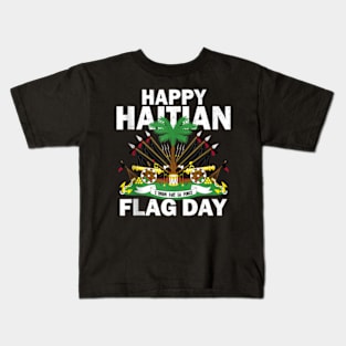 Happy Haitian Flag Day Kids T-Shirt